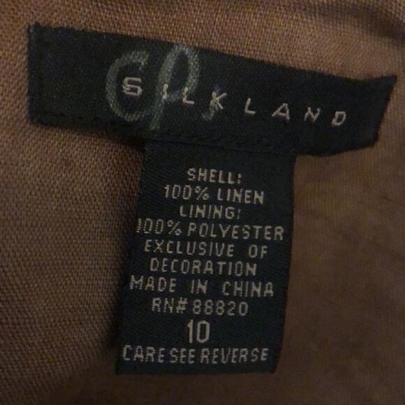 Silkland lined lined skirt - Picture 3 of 4